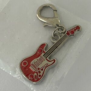 Petco (2012) Red Electric Guitar Keychain Charm
